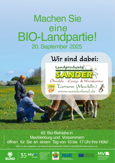 Plakat 18. BIO-Landpartie 2025